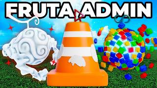 Probando Frutas De Admin En Todos Los Juegos De Roblox One Piece