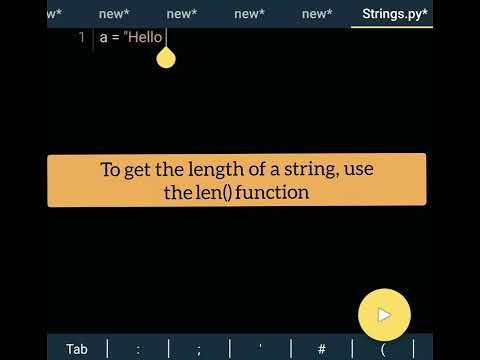 Python Strings - learn free Python #python #pythonstrings #pythonstring