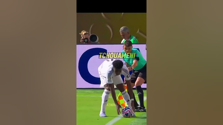 Tchouaméni's Hilarious Moment with the Linesman! 😂⚽️