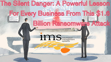 The Silent Danger: A Powerful Lesson For Every Business From This $1.6 Billion Ransomware Attack