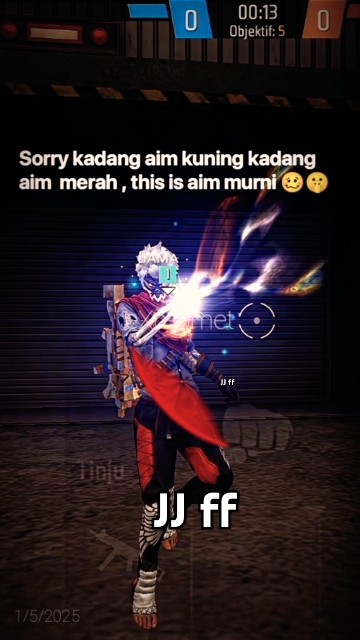 JJ ff aim kuning and merah #freefire #garenafreefire #ffshorts #jjff # ...