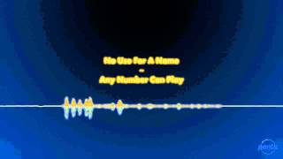 No Use For A Name - Any Number Can Play