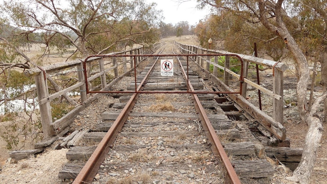 An abandoned railway infrastructure in New England NSW.
