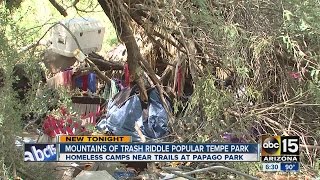 Papago Park in Tempe riddled with trash