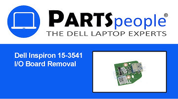 Dell Inspiron 15-3541 (P40F001) I/O Board How-To Video Tutorial