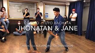 Tuyo - Cosimo Feat Dj Alejandro & Dj Dimen5ion (Jhonatan & Jane) #bachata #seoullatindance Resimi