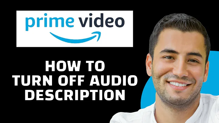 How to Turn off Audio Description on Amazon Prime (Easy)