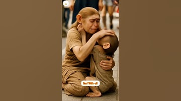 baby monkey & mother bus emotions 😭🥺 #monkey #funny #baby #sad #cute #monkeyvideo #comedy