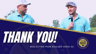 Metro Detroit Golfers Outing at Boulder Pointe Golf Club