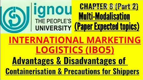 IGNOU- MISSION 70 %: M.COM IBO 5 CHAPTER 8 (PART 2) JUNE TEE EXPECTED Q&A