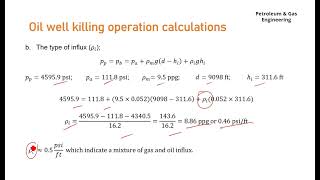 Oil Well Control Operation: Formula & Calculations | Part 2