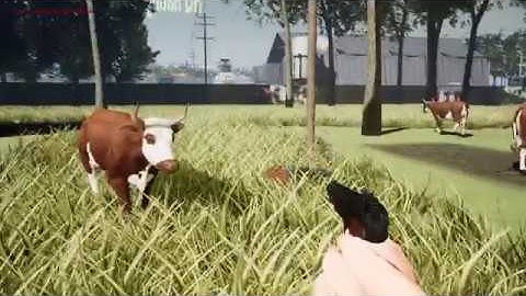 Unreal Engine 4 " EASY AI ROAM WITH PEOPLE AND ANIMALS WITH DEATH ANIMATIONS!