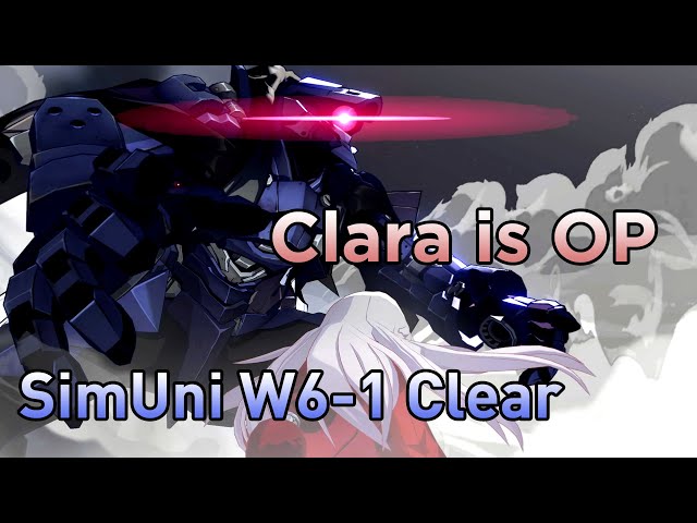 Clara carries me in SimUni World 6-1