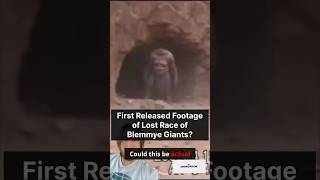 First Released Footage of Lost Race of Blemmye Giants #headless #cave #cryptid #IceWallTheory