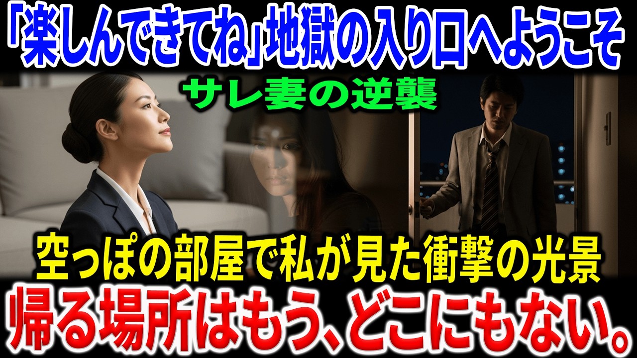 【スカッとする話】「沖縄へ研修旅行に行く」と嘘をつき、部下の女と密月旅行に出かけた夫。残された妻が下した冷酷で完璧な審判とは…