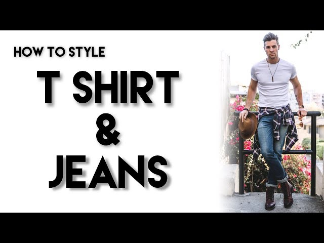 HOW TO STYLE a T SHIRT and JEANS | Mens Fashion | Parker York