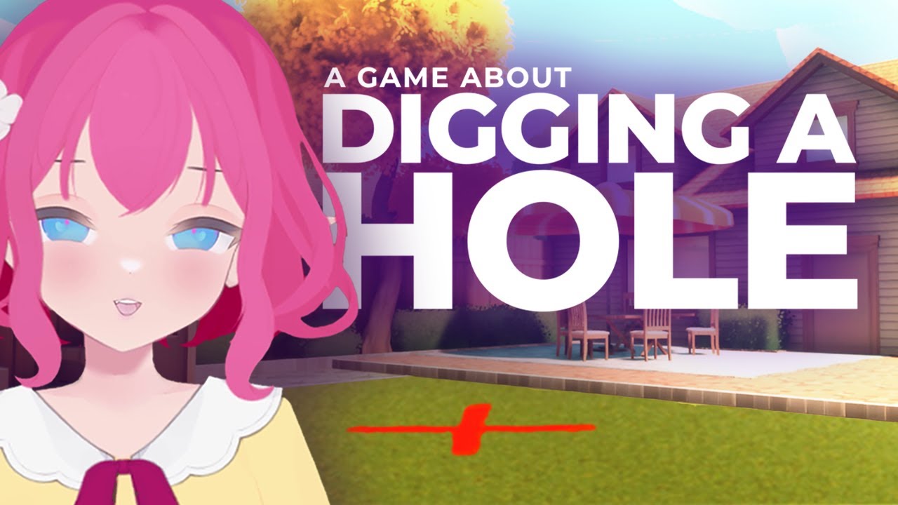 MY HOLE is full of SECRETS??? -- A Game About Digging A Hole