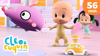 Debajo un botón y más canciones infantiles para bebés con Cleo y Cuquín