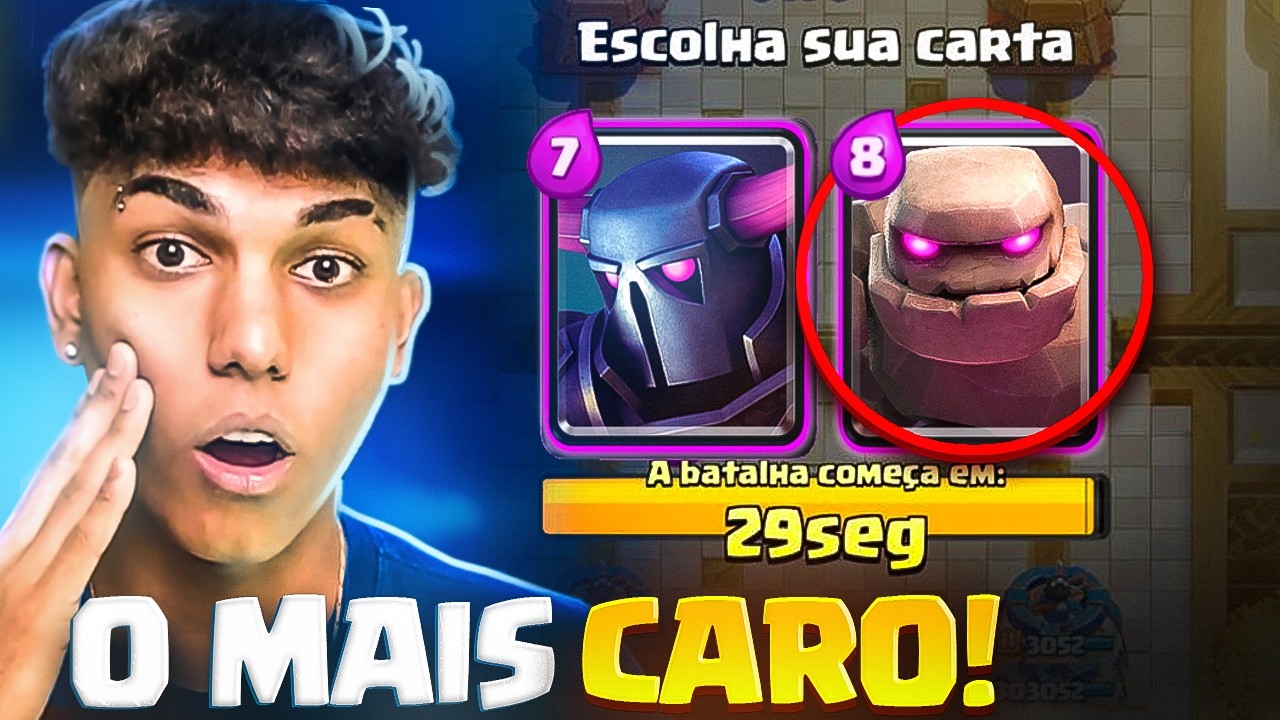 SÓ POSSO ESCOLHER AS CARTAS MAIS PESADAS NO DESAFIO ESTRATÉGICO!