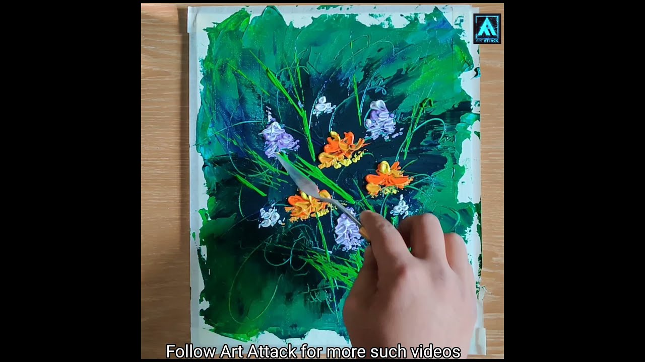 Subscribe Art Attack For More Such Amazing Artwork - Youtube