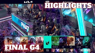 G2 vs FNC - Game 4 Highlights | Grand Finals LEC Spring 2024 Playoffs | Fnatic vs G2 Esports G4