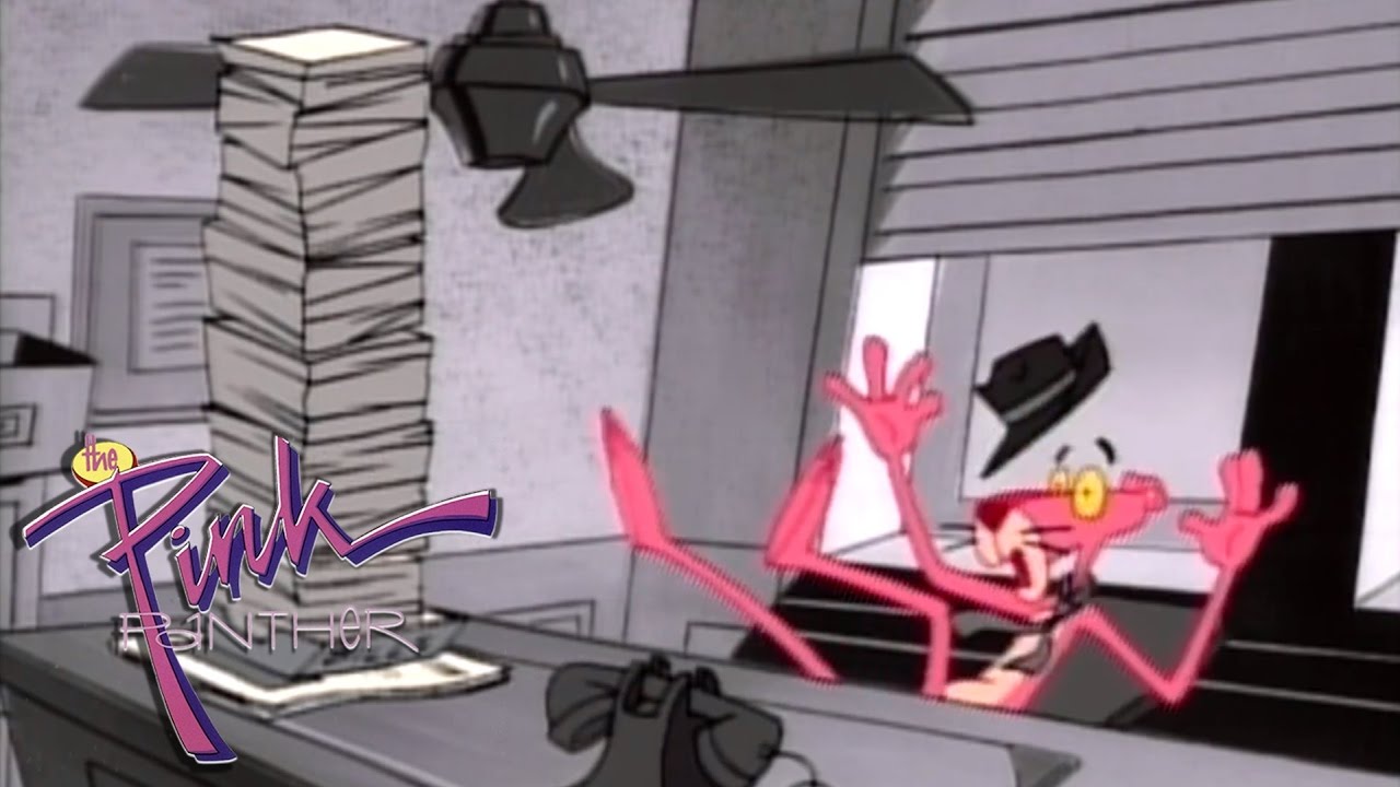 Pink Panther Black And White