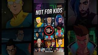 Ten 18+ Animated Series..