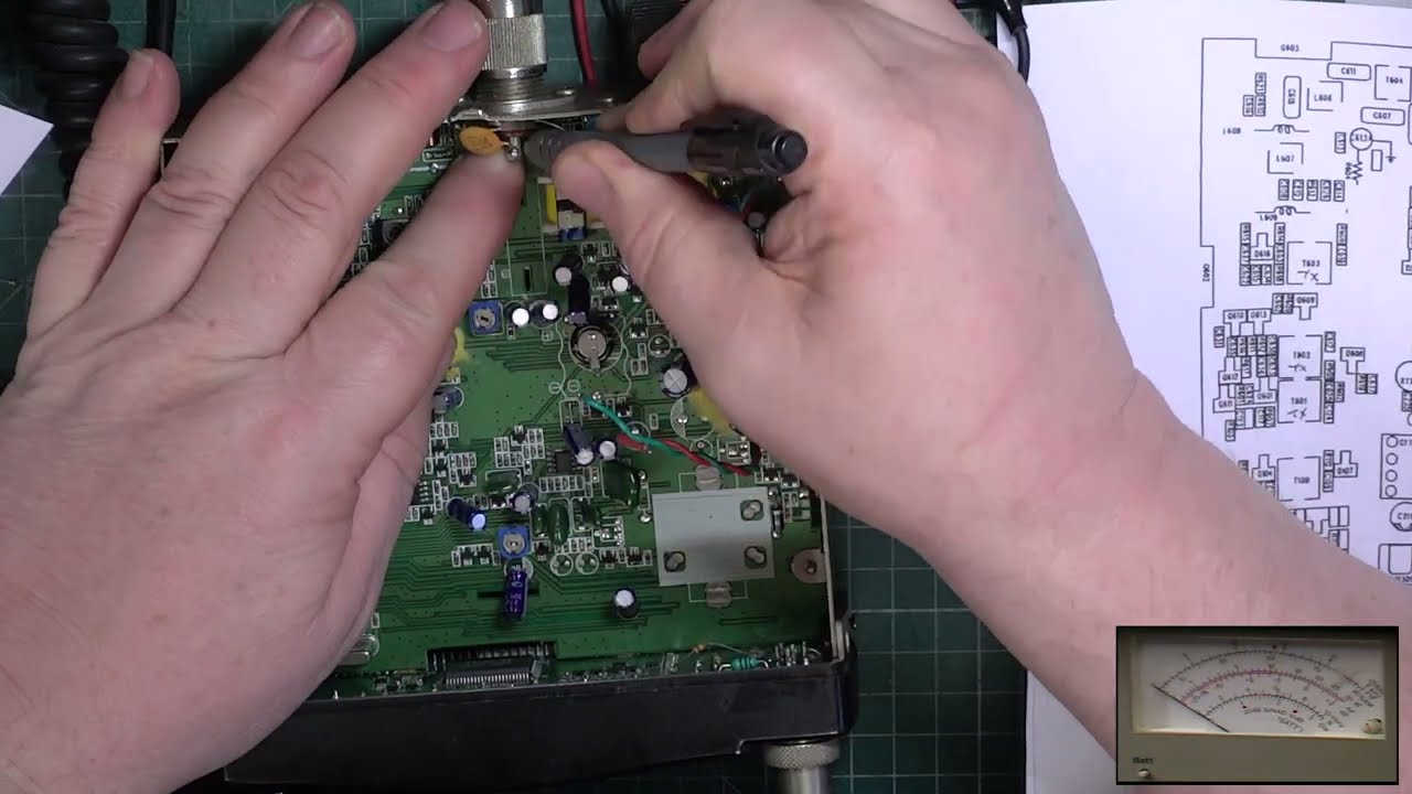 Maycom EM27 PR27/97 UK/CEPT FM CB radio - repair pt1