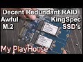 Redundant M.2 SSD Solution, But the KingSpec's Stinks - 618