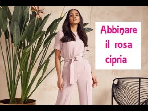 Video: Il rosa cipria e il verde si abbinano?