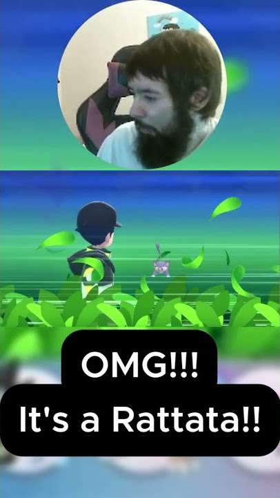 OhMyGAWD it's a Rattata!! 🐀  - Pokemon #shorts