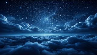 Night Sky 4K HDR Above Volumetric Clouds | 10 Hours Real Starfield Timelapse for OLED TVs screenshot 5