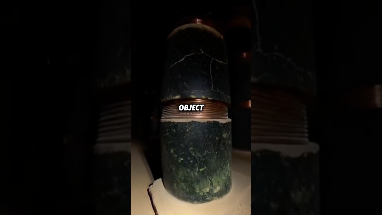 Странный металлический объект под пирамидами Гизы