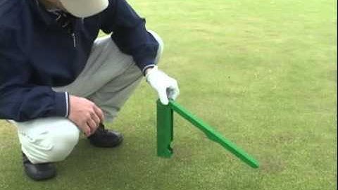 Personal Stimpmeter and Golf Putting Aid- How to measure golf course green speeds