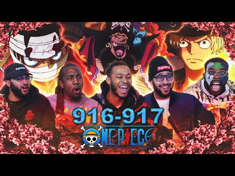 REVOLUTIONARY ARMY VS ADMIRALS?! One Piece Eps 916/917 Reaction