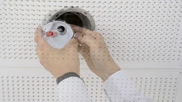 Installation tip: AXIS M2025-LE with AXIS T94B03L Recessed Mount