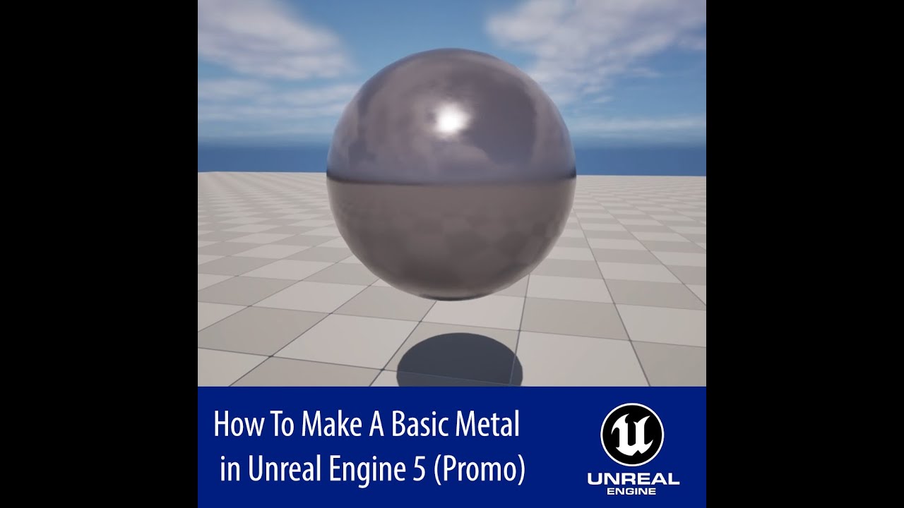 How To Make A Basic Metal in Unreal Engine 5 (Promo) - YouTube