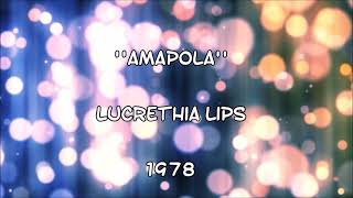 Lucrethia Lips - Amapola 1978 Soft French Disco screenshot 3