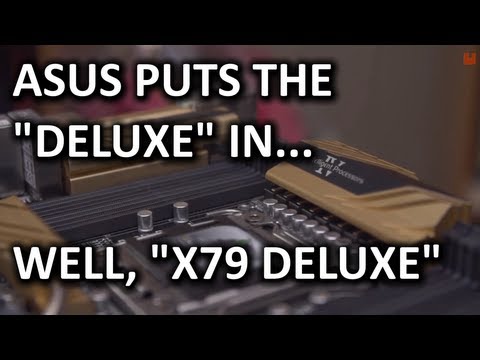 Asus X79 Deluxe Motherboard Unboxing &amp; Overview