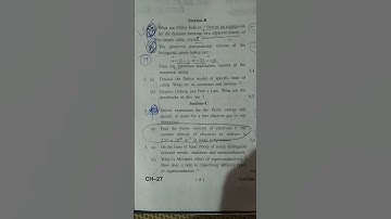 hpu bsc3rd year solid state and physics 2022 subscribe for more#study#hpu