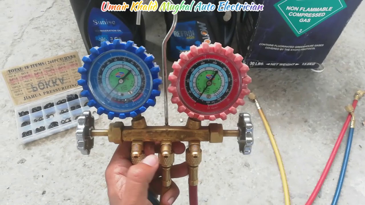 Session1 Ac Refrigerant-134A For Beginners Vehicle Ac Into Direction About Tools and Techniques Urdu