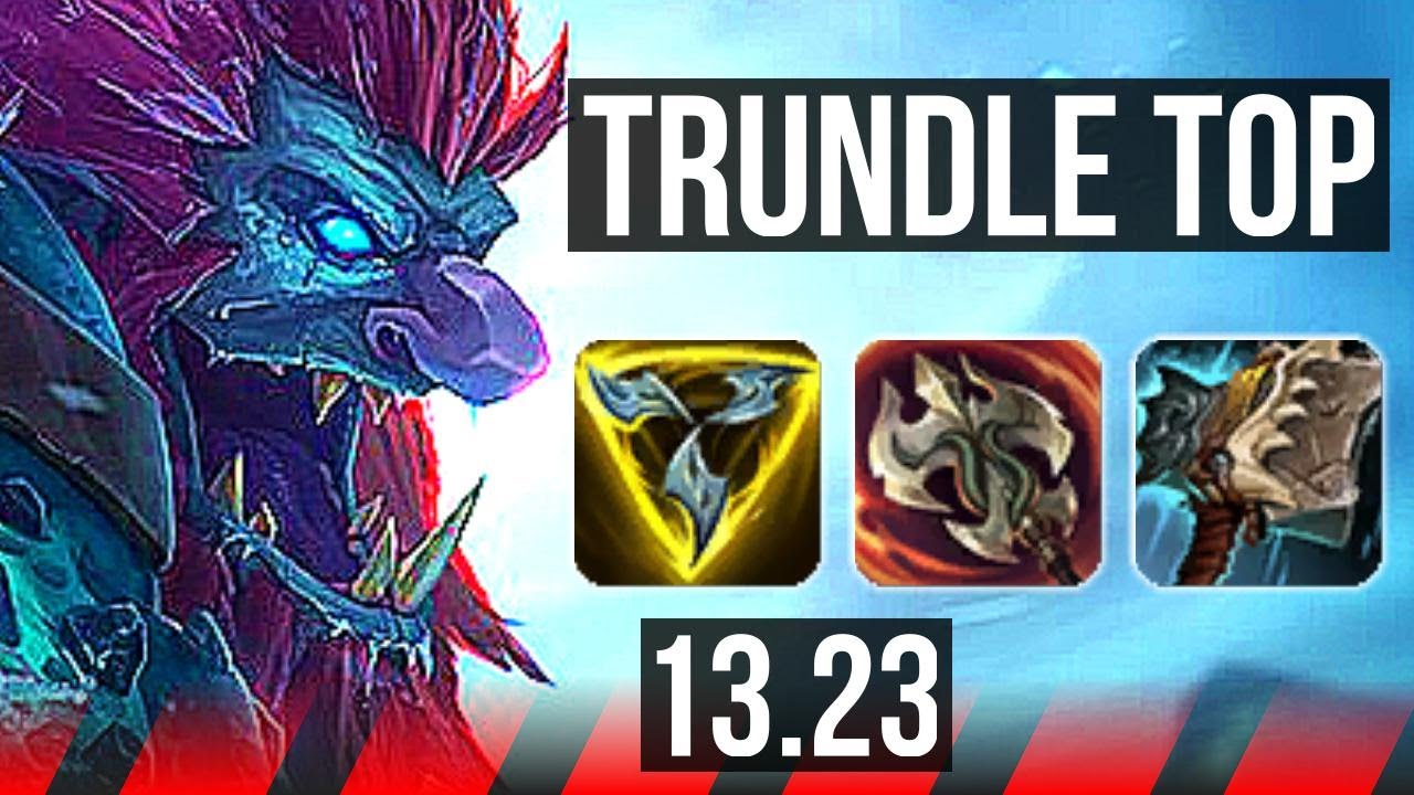 TRUNDLE vs VOLIBEAR (TOP) Comeback, Quadra, Rank 14 Trundle KR