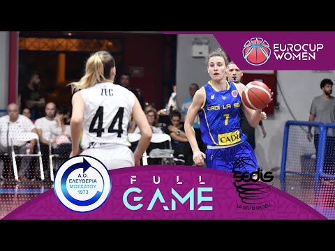 Eleftheria Moschatou v Cadi La Seu | Full Basketball Game | EuroCup Women 2023-24