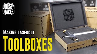 Making custom toolboxes using a laser engraver