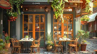 Outdoor Coffee Shop Ambience ☕ Summer Jazz Street: Bossa Nova Sounds in Your Café for Relax
