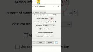 MultiLayer Perceptron Predictor and Learner nod in knime | MultiLayer Perceptron Predictor Predictor