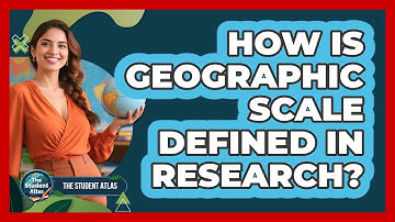 How Is Geographic Scale Defined in Research?