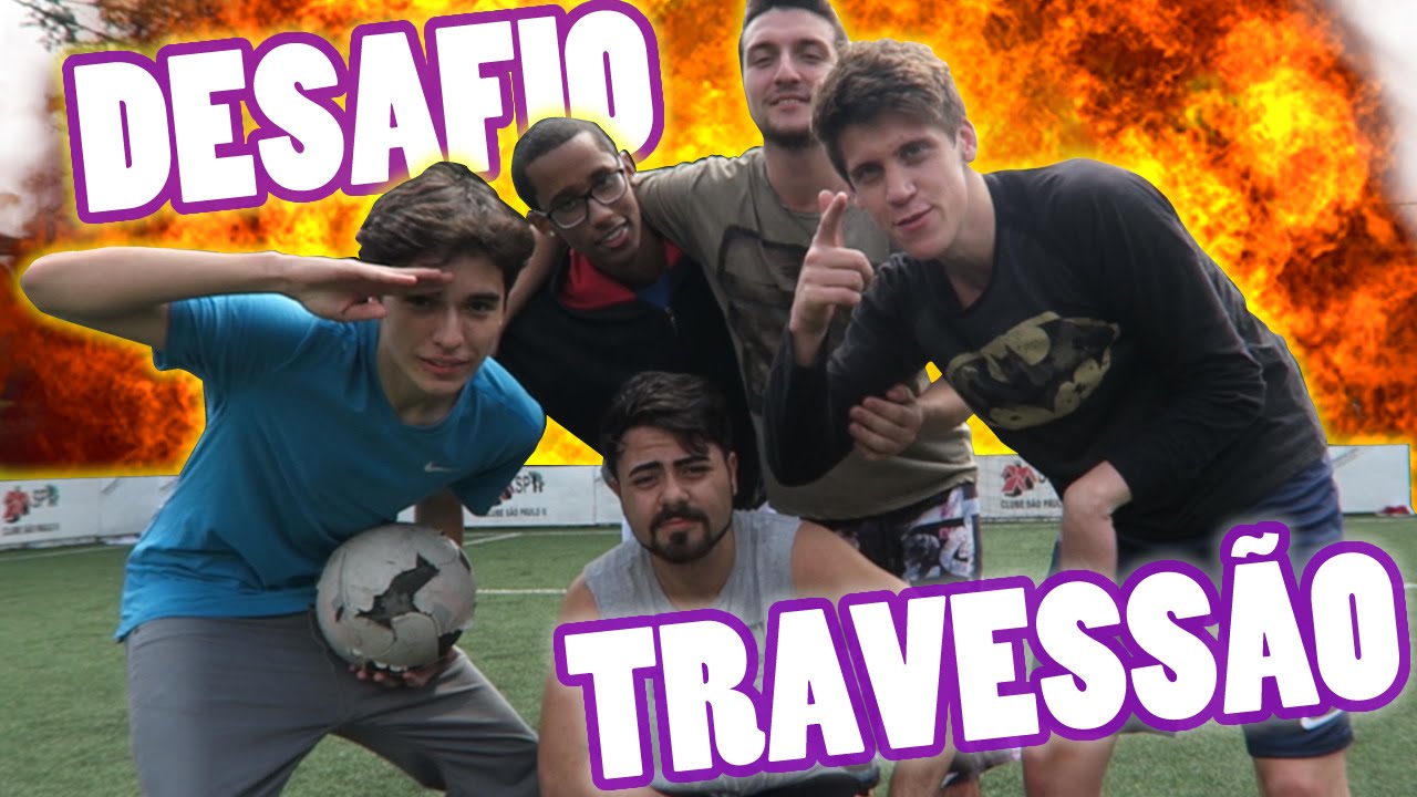DESAFIO DO TRAVESSÃO Com Doctor, Serginho, Bruno e Chico