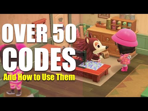 Over 50 Custom Design Codes and How to Use Them In Animal Crossing New Horizons