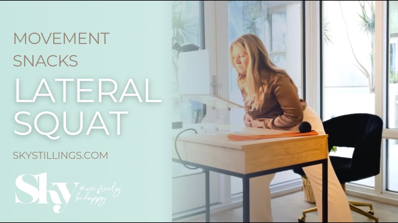 Movement Snack | Lateral Squat for Hip Mobility & Lower Body Strength